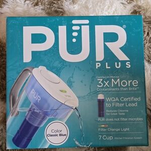 PUR PLUS 7-Cup Water Filter Pitcher PPT711W